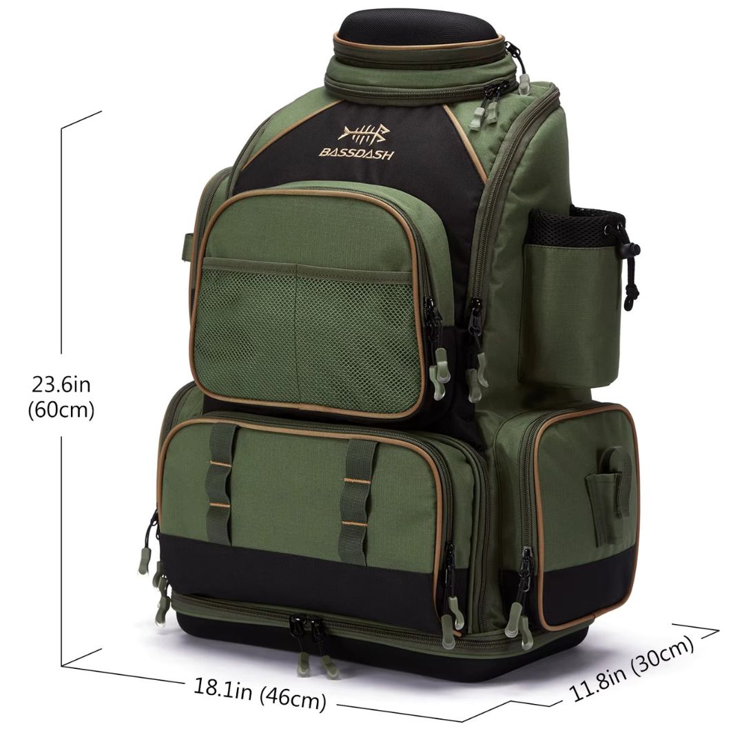 多機能タクティカル フィッシングバックパック