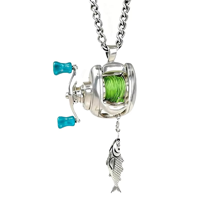 釣りリールネックレス